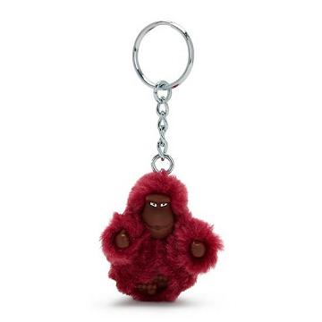 Kipling Sven Extra Small Mode Monkey Keychain Accessoires Rood | NL 1244WN